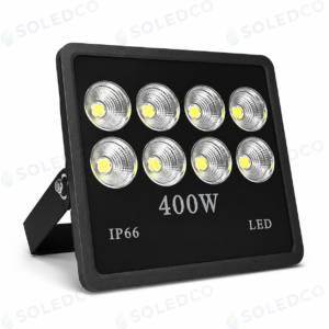 đèn led pha chén vuông 400w