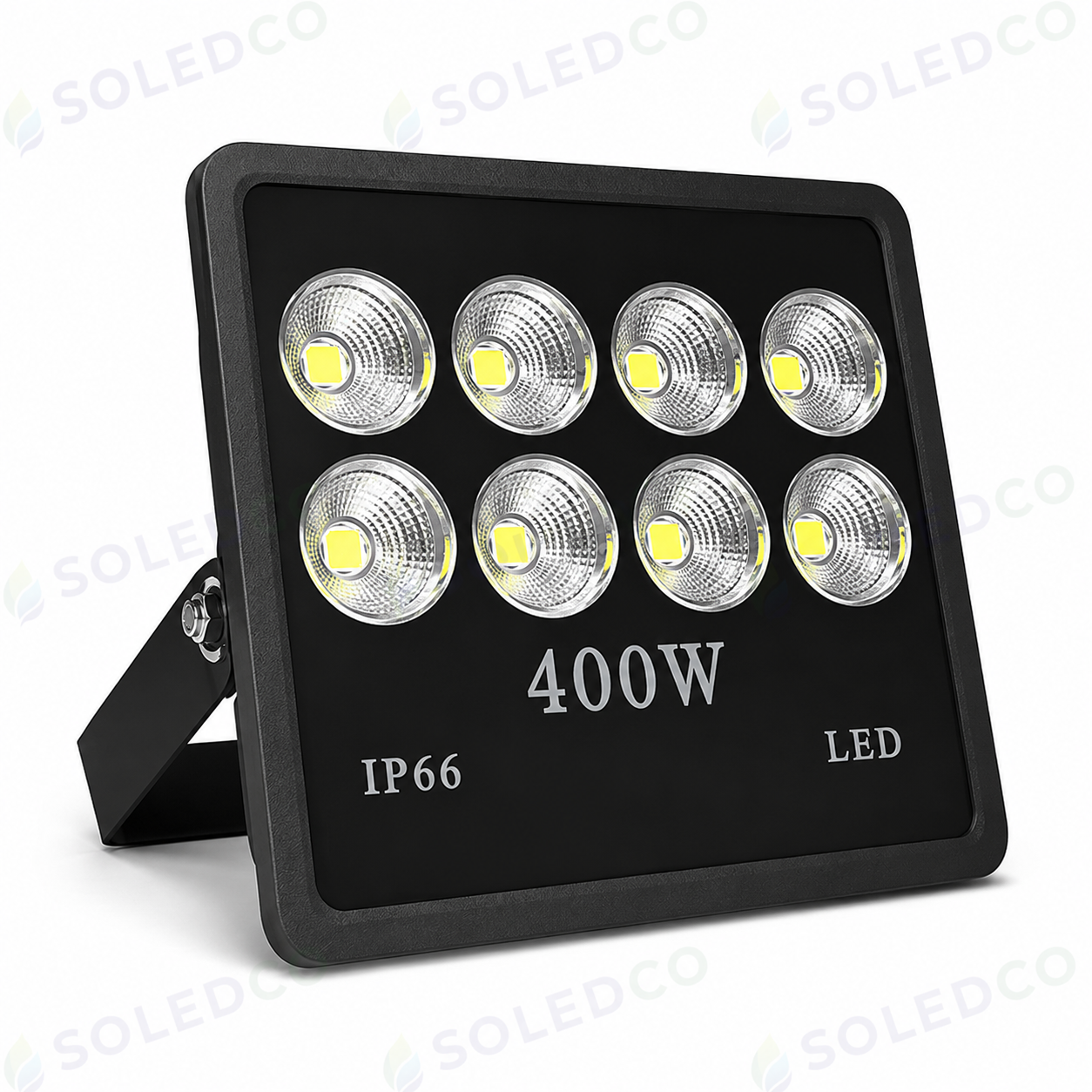 Đèn LED Pha Chén Vuông 400W SOLEDCO IP66 SL-DPL02-400 1 đèn led pha chén vuông 400w