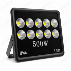 đèn led pha chén vuông 500w
