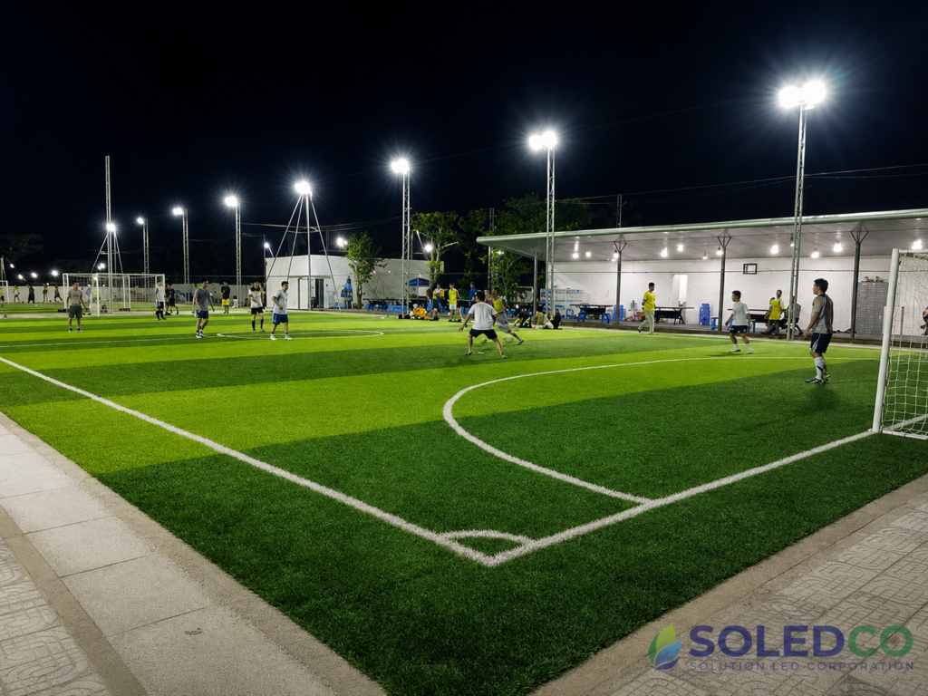 Đèn LED pha module 150W SOLEDCO IP66 SL-DPL01-150 3 đèn led pha soledco