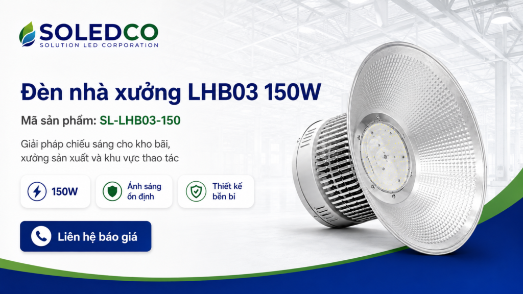Đèn nhà xưởng LHB03 150W SL-LHB03-150 2 Banner đèn nhà xưởng LHB03 150W SL-LHB03-150 SOLEDCO